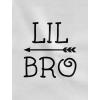 image:imageTstars Little Brother Shirt for Boys Baby Announcement Baby Boy Baby BodysuitGray