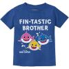 image:imageBrother Shark Shirts for Boys Big Brother Shirt Baby Shark Birthday Outfit Gifts Fintastic BrotherHeather Blue