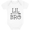 image:imageTstars Little Brother Shirt for Boys Baby Announcement Baby Boy Baby BodysuitWhite
