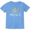 image:imageTstars Prince Shirt for Boys Crown Gift for Son Little Boys Toddler Infant Kids TshirtCalifornia Blue