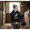 image:imageTstars Just a Girl Who Loves Horses Hoodie  Equestrian Hoodies for Women amp Teen Girls  Gift for Riders amp FansBlack