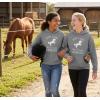 image:imageTstars Just a Girl Who Loves Horses Hoodie  Equestrian Hoodies for Women amp Teen Girls  Gift for Riders amp FansGray