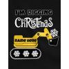 image:imageTstars Im Digging Christmas Personalized Boys Tractor Custom Toddler Kids Sweatshirt 56 Black