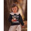 image:imageTstars Kung Fu Santa Ugly Christmas Sweater Funny Toddler Kids Sweatshirts 4T Black