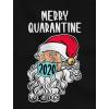 image:imageTstars Merry Quarantine 2020 Santa Claus Face Mask Ugly Christmas SweatshirtBlack