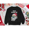 image:imageTstars Merry Quarantine 2020 Santa Claus Face Mask Ugly Christmas SweatshirtBlack