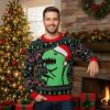 image:imageTstars Santa Sports Ugly Christmas Sweater for Men Basketball Hockey Golf Funny Holiday Knit Pullover Festive Winter StyleDino  Multicolor