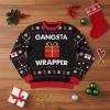 image:imageTstars Santa Sports Ugly Christmas Sweater for Men Basketball Hockey Golf Funny Holiday Knit Pullover Festive Winter StyleGangsta  Multicolor
