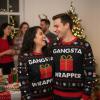 image:imageTstars Santa Sports Ugly Christmas Sweater for Men Basketball Hockey Golf Funny Holiday Knit Pullover Festive Winter StyleGangsta  Multicolor