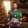 image:imageTstars Santa Sports Ugly Christmas Sweater for Men Basketball Hockey Golf Funny Holiday Knit Pullover Festive Winter StyleGo J  Multicolor