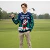 image:imageTstars Santa Sports Ugly Christmas Sweater for Men Basketball Hockey Golf Funny Holiday Knit Pullover Festive Winter StyleGolf  Multicolor