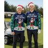 image:imageTstars Santa Sports Ugly Christmas Sweater for Men Basketball Hockey Golf Funny Holiday Knit Pullover Festive Winter StyleGolf  Multicolor