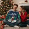 image:imageTstars Santa Sports Ugly Christmas Sweater for Men Basketball Hockey Golf Funny Holiday Knit Pullover Festive Winter StyleGolf  Multicolor