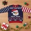 image:imageTstars Santa Sports Ugly Christmas Sweater for Men Basketball Hockey Golf Funny Holiday Knit Pullover Festive Winter StyleGreat Again  Multicolor