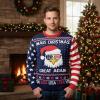image:imageTstars Santa Sports Ugly Christmas Sweater for Men Basketball Hockey Golf Funny Holiday Knit Pullover Festive Winter StyleGreat Again  Multicolor