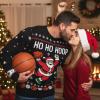 image:imageTstars Santa Sports Ugly Christmas Sweater for Men Basketball Hockey Golf Funny Holiday Knit Pullover Festive Winter StyleHoop  Multicolor