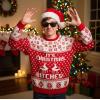 image:imageTstars Santa Sports Ugly Christmas Sweater for Men Basketball Hockey Golf Funny Holiday Knit Pullover Festive Winter StyleIts Christmas  Multicolor