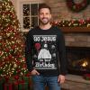 image:imageTstars Santa Sports Ugly Christmas Sweater for Men Basketball Hockey Golf Funny Holiday Knit Pullover Festive Winter StyleLong Sleeve Jesus  Black