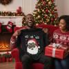 image:imageTstars Santa Sports Ugly Christmas Sweater for Men Basketball Hockey Golf Funny Holiday Knit Pullover Festive Winter StyleLong Sleeve Yo Yo  Black
