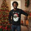 image:imageTstars Santa Sports Ugly Christmas Sweater for Men Basketball Hockey Golf Funny Holiday Knit Pullover Festive Winter StyleLong Sleeve Yo Yo  Black