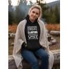 image:imageWomens Graphic Hoodie  Cute Animal and Funny Quote Pullover Sweatshirt  Casual Hooded Top for Dog amp Sloth LoversCamping  Black