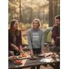 image:imageWomens Graphic Hoodie  Cute Animal and Funny Quote Pullover Sweatshirt  Casual Hooded Top for Dog amp Sloth LoversCamping  Gray