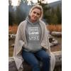 image:imageWomens Graphic Hoodie  Cute Animal and Funny Quote Pullover Sweatshirt  Casual Hooded Top for Dog amp Sloth LoversCamping  Gray