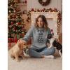 image:imageWomens Graphic Hoodie  Cute Animal and Funny Quote Pullover Sweatshirt  Casual Hooded Top for Dog amp Sloth LoversDogs  Gray