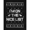 image:imageXmas Nice amp Naughty List Ugly Christmas Set Gift Funny Toddler Kids Sweatshirts NiceNice Red  Naughty Red