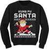 image:imageTstars Kung Fu Santa Ugly Christmas Sweater Funny Toddler Kids Sweatshirts 4T Black
