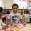 image:imageTstars ABC I Love You Kids Valentine Shirt  Alphabet Heart Graphic Tee for Toddlers Boys and GirlsGray