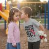image:imageTstars ABC I Love You Kids Valentine Shirt  Alphabet Heart Graphic Tee for Toddlers Boys and GirlsGray