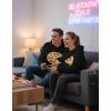 image:imageTstars Pizza Matching Hoodies for Couples His and Hers The Missing Piece ValentineMens Black  Women Black