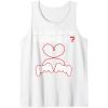 image:imageMens Gamer Valentines Sweatshirt Controllers Heart Be My Player 7 Tank TopWhite