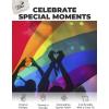 image:imageLove Pride Leggings for Women amp Teen Girls  LGBTQ Equality Gift  Heart Rainbow TightsBlack