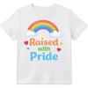 image:imageChoose Equality Kids Pride Shirt  LGBTQ Rainbow Love TShirt  Gay LGBT Month Gift for Toddlers amp YouthRaised  White