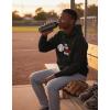 image:imageTstars Eat Sleep Baseball Repeat Hoodie for Men Pullover Gift for Fans Coaches Players Game Day ApparelBlack