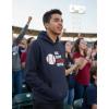 image:imageTstars Eat Sleep Baseball Repeat Hoodie for Men Pullover Gift for Fans Coaches Players Game Day ApparelBlue