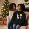 image:imageTstars Love Tennis Hoodie Tennis Gift Idea for Players Coaches amp Fans Sporty Hoodies for Women amp Teen GirlsBlack