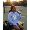 image:imageTstars Love Tennis Hoodie Tennis Gift Idea for Players Coaches amp Fans Sporty Hoodies for Women amp Teen GirlsCalifornia Blue