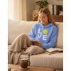 image:imageTstars Love Tennis Hoodie Tennis Gift Idea for Players Coaches amp Fans Sporty Hoodies for Women amp Teen GirlsCalifornia Blue