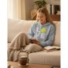 image:imageTstars Love Tennis Hoodie Tennis Gift Idea for Players Coaches amp Fans Sporty Hoodies for Women amp Teen GirlsGray