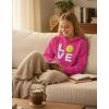image:imageTstars Love Tennis Hoodie Tennis Gift Idea for Players Coaches amp Fans Sporty Hoodies for Women amp Teen GirlsPink