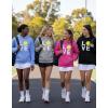 image:imageTstars Love Tennis Hoodie Tennis Gift Idea for Players Coaches amp Fans Sporty Hoodies for Women amp Teen GirlsPink