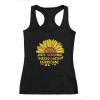 image:imageTstars Cute Sunflower Tank Tops for Women Summer Casual Racerback Tops for Girls Shes SunshineShes Sunshine