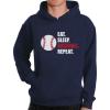 image:imageTstars Eat Sleep Baseball Repeat Hoodie for Men Pullover Gift for Fans Coaches Players Game Day ApparelBlue