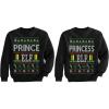 image:imageTstars Prince Princess Elf Ugly Christmas Sweatshirts Matching Toddlers Family OutfitsPrincess Elf  Prince Elf