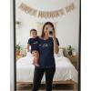 image:imageTstars First Mothers Day Mom and Baby Matching Shirts  Mommy amp Me Outfit Set Gift for Mother New Mama or GrandmaFaith  Navy Mom  Navy Baby