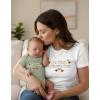 image:imageTstars First Mothers Day Mom and Baby Matching Shirts  Mommy amp Me Outfit Set Gift for Mother New Mama or GrandmaFirst  White Mom  Sage Baby