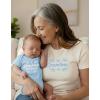 image:imageTstars First Mothers Day Mom and Baby Matching Shirts  Mommy amp Me Outfit Set Gift for Mother New Mama or GrandmaGrandma  Off White Mom  Aqua Baby